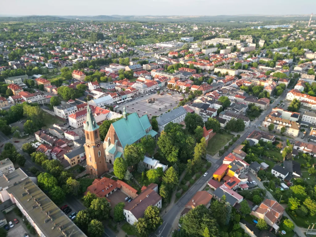 olkusz zdjęcia z drona