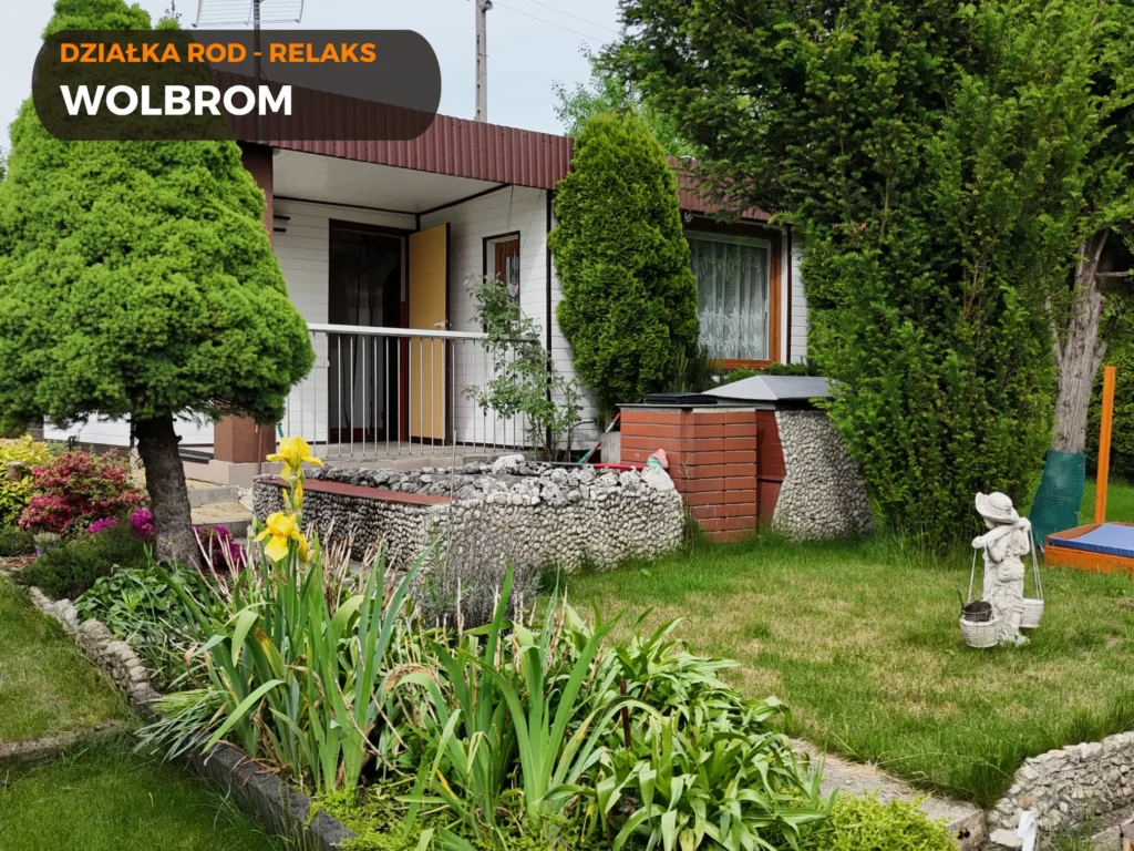 DZIAŁKA ROD RELAKS WOLBROM NA SPRZEDAŻ